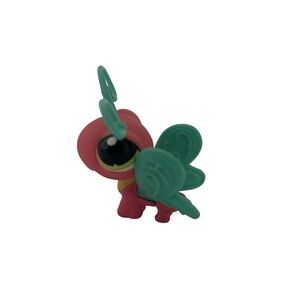 Littlest Pet Shop LPS Pink Butterfly #1917